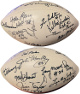 HOF Legends Signed OFC Wilson NFL WP Leather Football 21 Sigs -Tagliabue Beckett: Unitas/Upshaw/Selmon/Lambert/Blount/Olsen