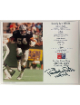 Randy White signed Dallas Cowboys NFL Licensed Hall of Fame Induction Day 8x10 Photo/Card HOF 94- COA/CSA Show Ticket