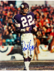 Paul Krause signed Minnesota Vikings NFL Licensed 8x10 Photo imperfect- Tuff Stuff COA (HOF)