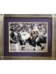 Ray Lewis signed Baltimore Ravens 11x14 Spotlight Photo Custom Framing- JSA #LL65122 (HOF)