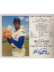 Fergie Jenkins signed Chicago Cubs Hall of Fame Induction 8x10 Photo/Card- COA/Show Ticket