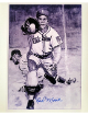 Red Moore signed Baltimore Elite Giants Negro League Vintage B&W 8x10 Photo- CSA COA/Show Ticket