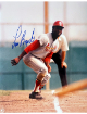 Lou Brock signed St. Louis Cardinals MLB Licensed 8x10 Photo- COA (HOF)