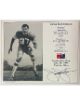 Jimmy Johnson signed San Francisco 49ers Pro Football Hall of Fame Induction Day Photo/Card imperfect- COA