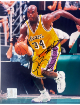 Shaquille O'Neal signed Los Angeles Lakers NBA Licensed 8x10 Photo imperfect- COA (HOF)