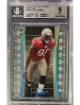 Gaines Adams 2007 Upper Deck Trilogy Platinum Rookie Card 2/3- BGS/Beckett Graded 9 Mint (w/ Sub-Grades/Tampa Bay Buccaneers)