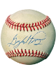 Gaylord Perry signed Official Rawlings RONL National League Baseball toned- COA (Giants/HOF/5XAS/2XCY)