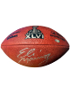 Eli Manning signed Official NFL New Duke Super Bowl XLVI Logo Leather Football- Steiner Hologram/COA (New York Giants/MVP)
