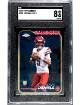 Jayden Daniels 2024 Topps Chrome Rookie Card (RC) #201- SGC Graded 8 NM-MT (Washington Commanders)
