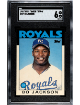 Bo Jackson 1986 Topps Traded Tiffany Rookie Card (RC) #50T- SGC Graded 6 EX-NM (Kansas City Royals)