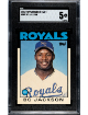 Bo Jackson 1986 Topps Traded Tiffany Rookie Card (RC) #50T- SGC Graded 5 EX (Kansas City Royals)