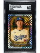 Yoshinobu Yamamoto 2024 Topps Allen Ginter Chrome Xfractor Card #201- SGC Graded 6 EX-NM (Los Angeles Dodgers)