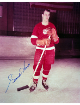 Gordie Howe signed Detroit Red Wings 8x10 Photo imperfect- Ken Goldin, The Score Board, Inc COA