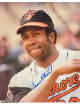 Frank Robinson signed Baltimore Orioles MLB Licensed 8x10 Photo imperfect- COA (HOF/Triple Crown)