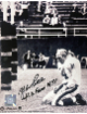 YA (Y.A.) Tittle signed New York Giants NFL Licensed Vintage B&W 8x10 Photo HOF 71 imperfect- COA (HOF)