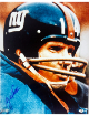 YA (Y.A.) Tittle signed New York Giants Color 8x10 Photo imperfect- COA/CSA Show Ticket