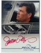 Michael Waltrip signed 2014 Press Pass Redline Signatures Blue On Card Auto /15- #RS-MW