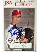 JA (J.A) Happ signed 2007 Topps '52 Rookie (RC) On Card Auto #145- JSA #HH18797 (Philadelphia Phillies)