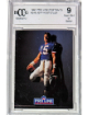 Jeff Hostetler 1991 Pro Line Portraits Card #246 - BCCG Graded 9 NM or Better (New York Giants)