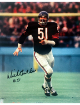 Dick Butkus signed Chicago Bears NFL Licensed 8x10 Photo #51 imperfect- Tuff Stuff LOA/Show Ticket (HOF)