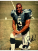 Donovan McNabb signed Philadelphia Eagles 8x10 Photo imperfect- Tuff Stuff COA/Show Ticket