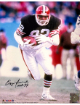 Ozzie Newsome signed Cleveland Browns NFL Licensed 8x10 Photo HOF 99 imperfect- COA/Show Ticket