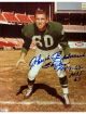 Chuck Bednarik signed Philadelphia Eagles NFL Licensed 8x10 Photo Eagles 1949-62 HOF 67 imperfect- COA