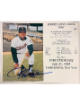 Rod Carew signed Minnesota Twins MLB Licensed Hall of Fame Induction Day 8x10 Photo/Card minor ding- COA