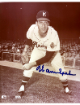 Warren Spahn signed Milwaukee Braves MLB Licensed 8x10 Photo- Tuff Stuff COA