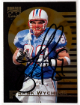 Frank Wycheck signed 1997 Pinnacle Zenith On Card Auto #35- COA (Oilers/Titans)