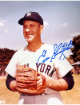 Enos Slaughter signed New York Yankees MLB Licensed 8x10 Photo- COA (HOF)