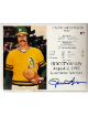 Rollie Fingers signed Oakland A's MLB Licensed Hall of Fame Induction Day 8x10 Photo/Card- Stacks of Plaques COA