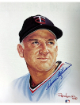 Harmon Killebrew signed Minnesota Twins MLB Licensed Ron Lewis 90 8x10 Photo- COA (HOF)