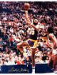 Kareem Abdul-Jabbar signed Los Angeles Lakers 8x10 Photo imperfect- COA (HOF)