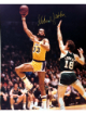 Kareem Abdul-Jabbar signed Los Angeles Lakers 8x10 Photo imperfect- COA (HOF)