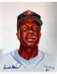 Frank Robinson signed Baltimore Orioles MLB Licensed Ron Lewis 89 8x10 Photo- Tuff Stuff COA (HOF)