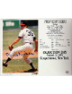 Phil Niekro signed Atlanta Braves MLB Licensed Hall of Fame Induction Day 8x10 Photo/Card- Tuff Stuff COA/Show Ticket