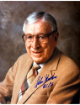 John Wooden signed 8x10 Photo UCLA imperfect- COA (UCLA Bruins/Coach/HOF)