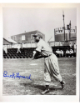 Buck Leonard signed Homestead Grays Negro League Vintage B&W 8x10 Photo imperfect- COA