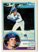 Ryne Sandberg 1983 Topps Rookie Card (RC) #83 (Chicago Cubs/HOF)