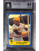 Barry Bonds 1986 Fleer Update Rookie Card (RC) #14-Beckett/BGS Graded 8.5 NM-MT+ (Pittsburgh Pirates)