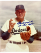 Don Newcombe signed Brooklyn Dodgers MLB Licensed 8x10 Photo NL ROY 1949- COA