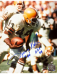 Leroy Kelly has hand signed this Cleveland Brown NFL Licensed 8x10 Photo #44 HOF 94- COA
