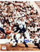Eddie LeBaron signed Dallas Cowboys 8x10 Photo minor dings- PSA Sticker/Show Ticket