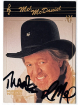 Mel McDaniel signed 1992 Collect-A-Card ACM Country Classics On Card Auto #69- COA