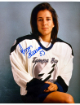 Manon Rheaume signed Tampa Bay Lightning 8x10 Photo imperfect- COA (First Lady of Hockey)