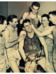 George Mikan signed Minneapolis Lakers Vintage 8x10 Photo minor dings- COA (HOF)