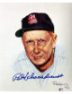 Red Schoendienst signed St. Louis Cardinals MLB Licensed Ron Lewis 90 8x10 Photo- /5000- minor dings- COA/Show Ticket (HOF)