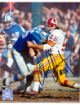Chris Hanburger signed Washington NFL Licensed 8x10 Photo #55- COA (HOF/9X Pro Bowl)