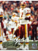 Darryl Grant signed Washington NFL Licensed 8x10 Photo #77- Collector's Showcase COA/Show Ticket (2X SB Champ)